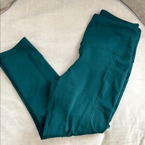 Teal Leggings with Pockets